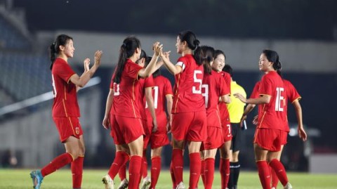 卢家玉戴帽+三战轰21球0失球！中国U20女足8-0黎巴嫩强势晋级亚洲杯正赛
