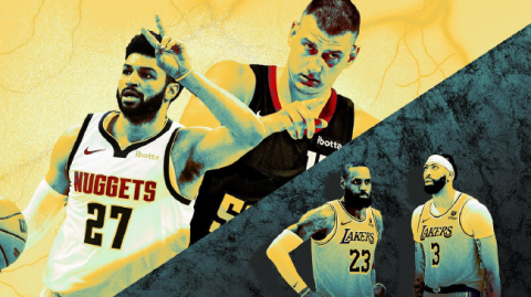 0708赛季nba季后赛湖人vs掘金