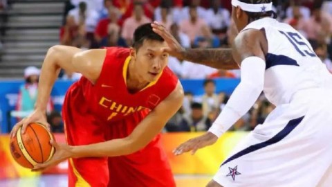 08奥运男篮中美对决70-101，姚明开场三分创最小分差